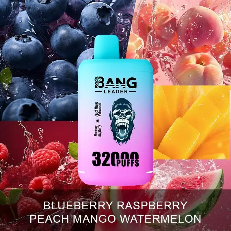Bang Leader 32000 32k Puffs 0% 2% 3% 5% Nicotine Double Taste Disposable Vape - Image 26