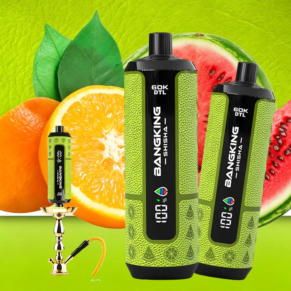 Bang King Shisha 60000 60K Puffs LED Display Disposable DTL Vape Pen - Image 22