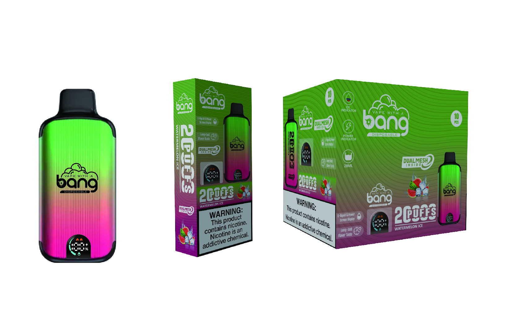 Bang 20000 Puffs New Product LED Display Disposable Vape - Image 9