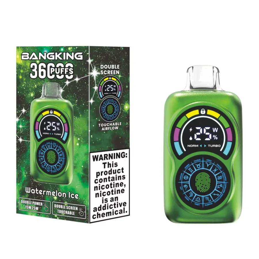 Bang King Constellation 36K Puffs Double Power Disposable Vape 36ml 0-5% Nicotine - Image 4