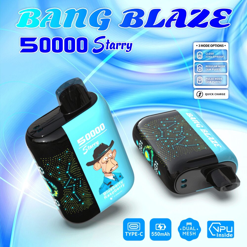 Bang Blaze Starry 50000 50K Puffs Hottest LED Display Disposable Vape - Image 25