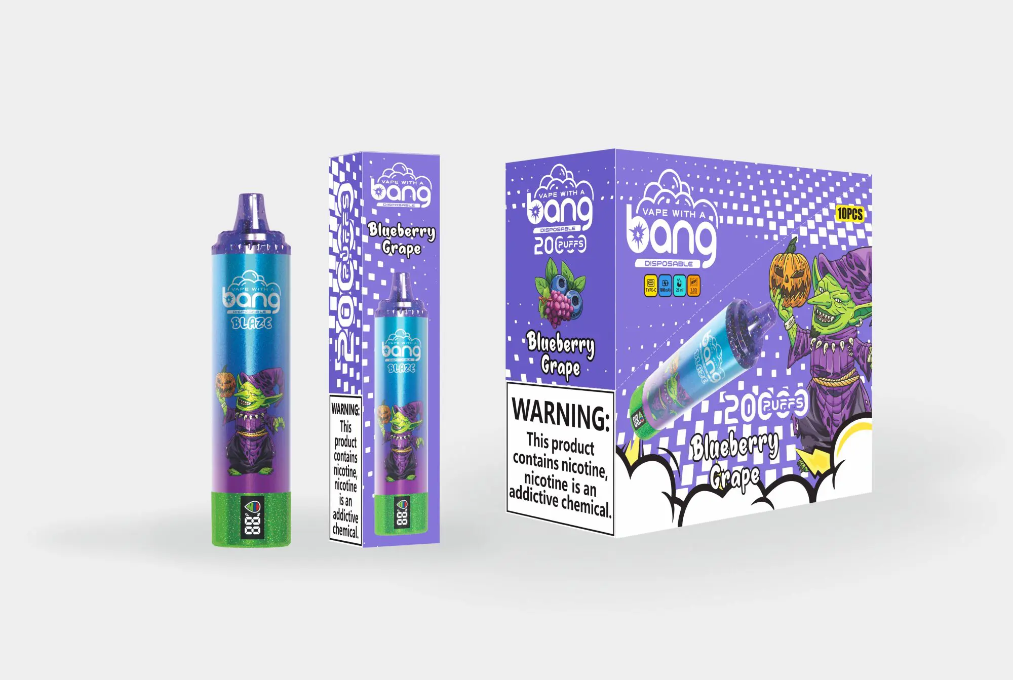Bang Tornado 20000 20K Puffs Original LED Display Edition Disposable Vape Pen - Image 24