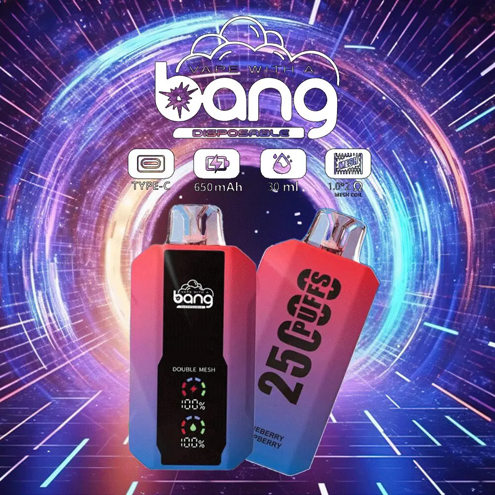Bang 25000 25k Puffs 0% 2% 3% 5% Nicotine New LED Display Vape Electronic Cigarette Pod - Image 2