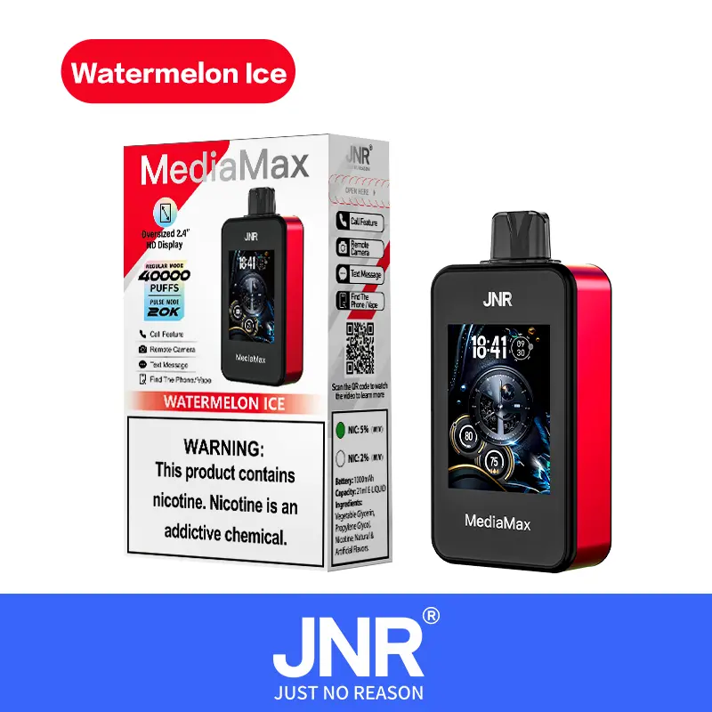 JNR Media Max 40000 40K Puffs Original Intelligent Disposable Vape - Image 8