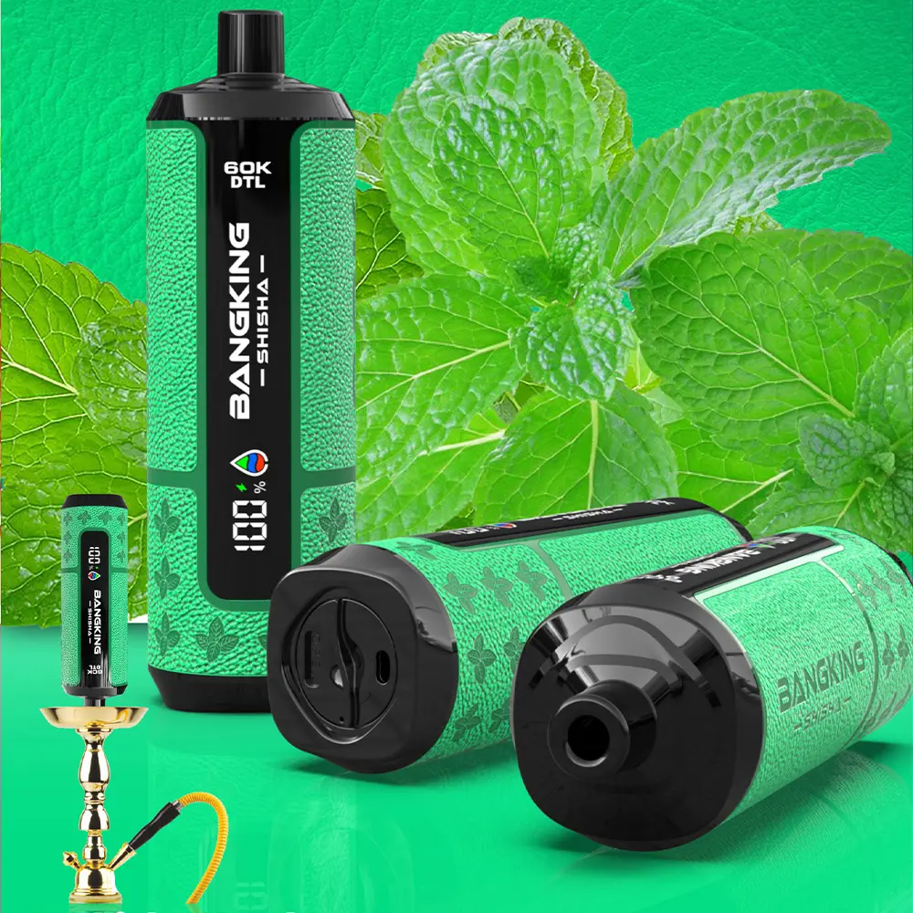 Bang King Shisha 60000 60K Puffs LED Display Disposable DTL Vape Pen - Image 8