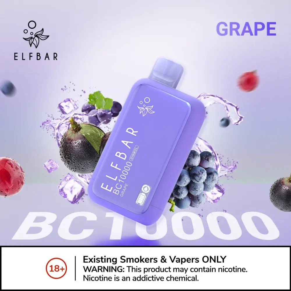 ELFBAR BC10000 PUFFS DISPOSABLE VAPE - Image 8