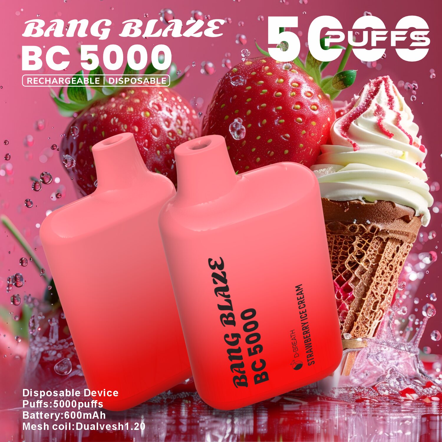 Bang Blaze BC5000 5K Puffs 2% 3% 5% Disposable Vape - Image 11