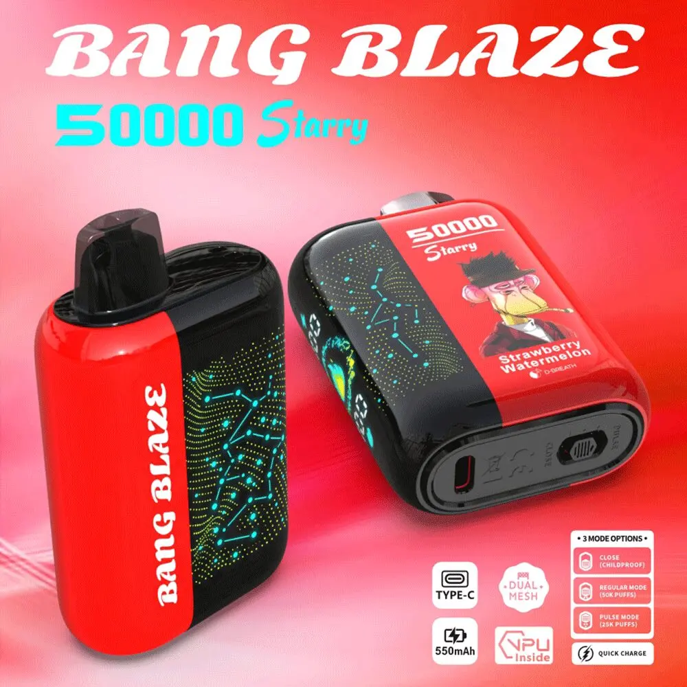 Bang Blaze Starry 50000 50K Puffs Hottest LED Display Disposable Vape - Image 12