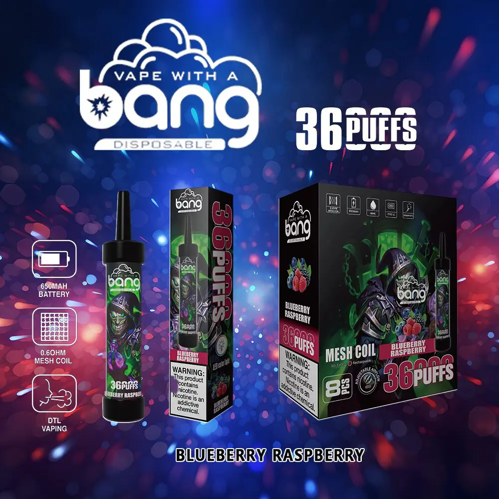 Bang 36000 36K Puffs 0% 2% 3% 5% Nicotine Latest Original Disposable Vape Pen - Image 22