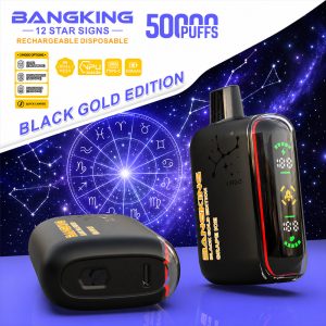Bang King 12 Star Signs 50K 50000 Puffs Dual Mesh LED Display Disposable Vape