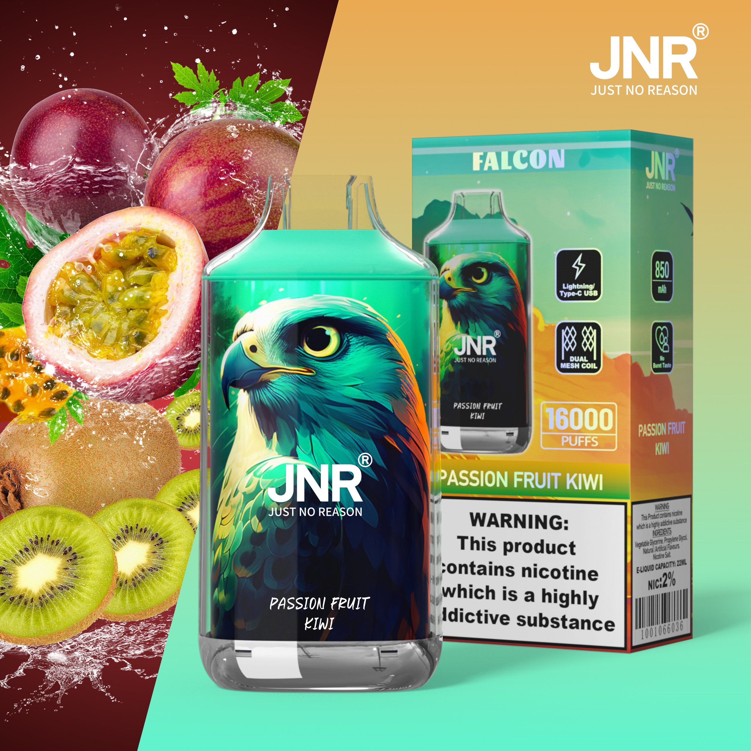 JNR FALON 16000 16K Puffs Original Edition Disposable Vape - Image 35