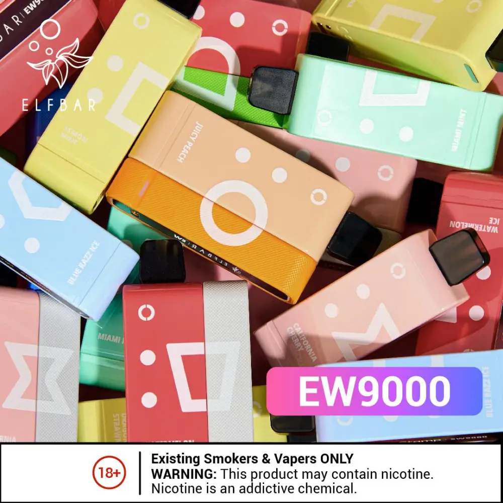 ELFBAR EW9000 PUFFS DISPOSABLE VAPE PODS - Image 5