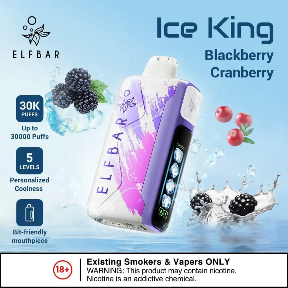 ELFBAR ICE KING 30000 PUFFS DISPOSABLE VAPE