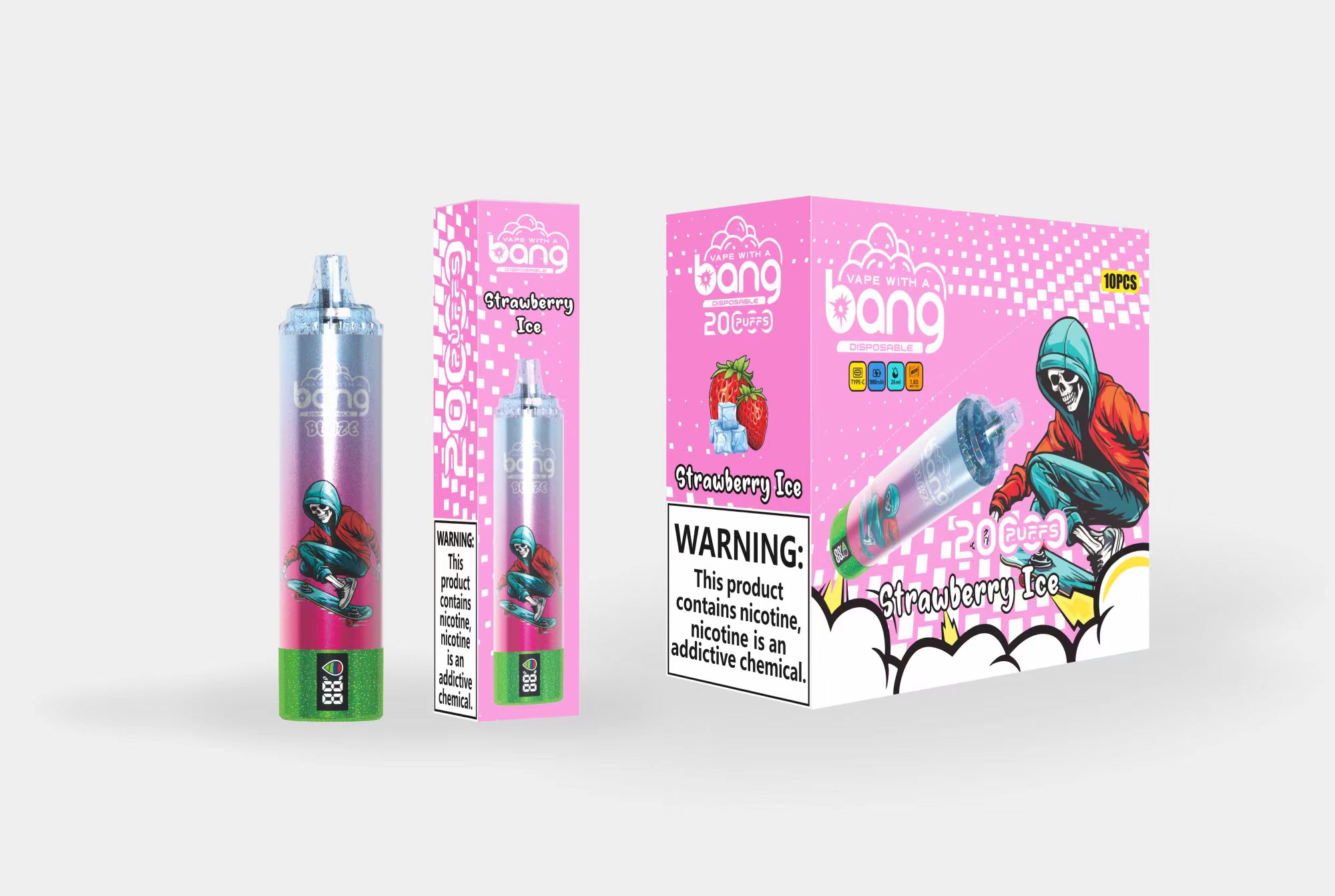 Bang Tornado 20000 20K Puffs Original LED Display Edition Disposable Vape Pen - Image 11