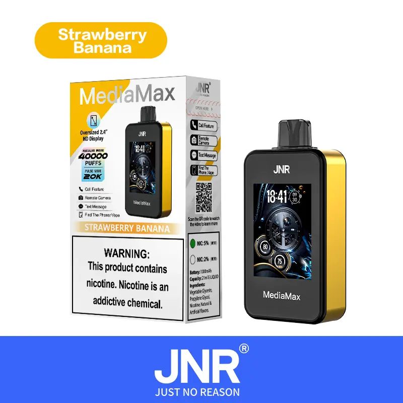 JNR Media Max 40000 40K Puffs Original Intelligent Disposable Vape - Image 12